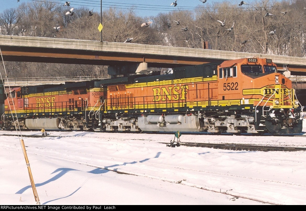 Eastbound stack train